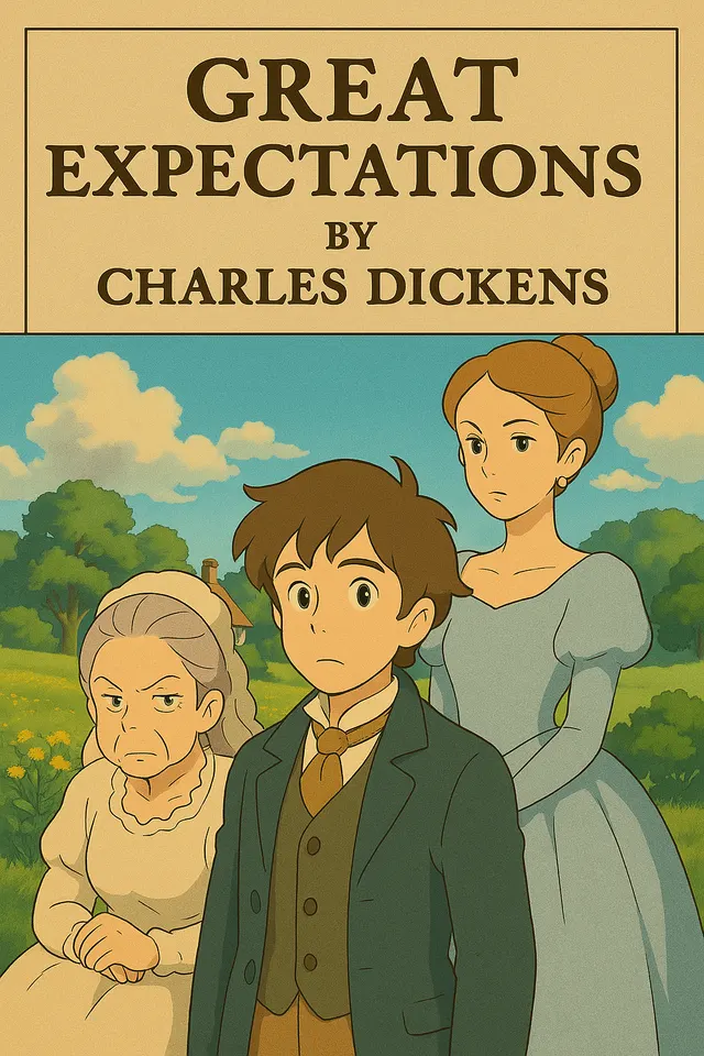 Illustrated cover of Great Expectations